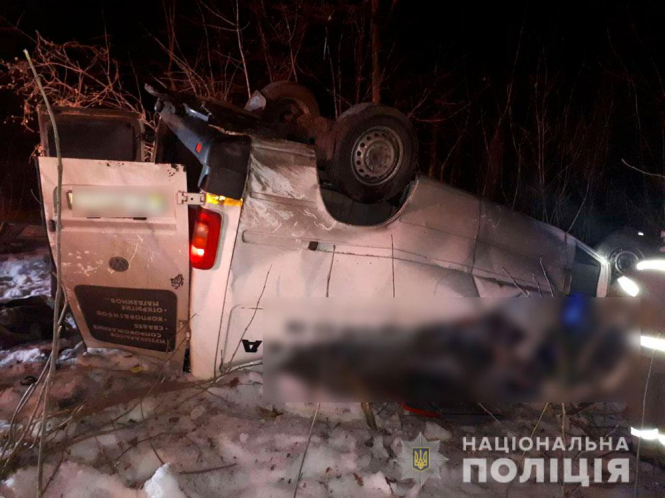 ДТП на Полтавщині: помер п'ятий пасажир мікроавтобуса, водій - у реанімації