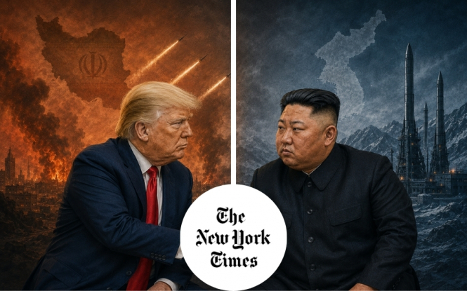 Трамп загруз у війні з Іраном і знову звертається до Кім Чен Ина. Навіщо потрібна ядерна зброя – New York Times
