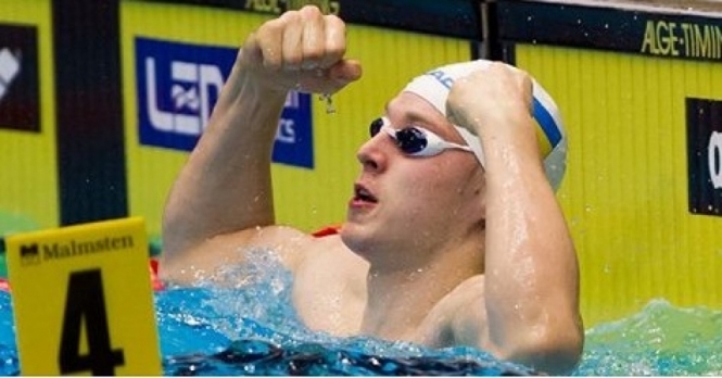 Український плавець встановив світовий рекорд

