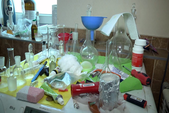 В Одессе русский химик организовал нарколабораторию
