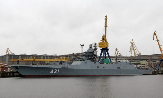 Біля берегів Латвії зафіксували російський військовий корабель
