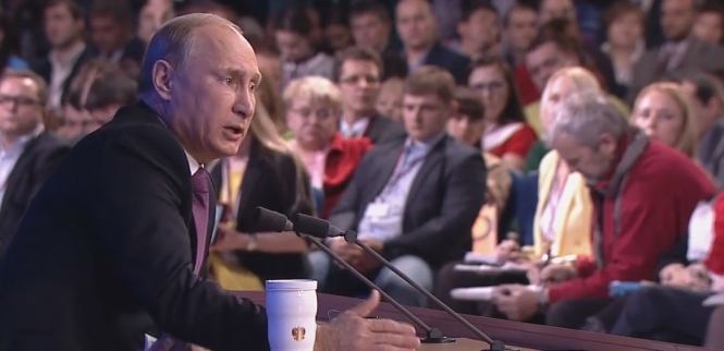 Путин заявил о готовности воевать в Украине до восстановления единого политического пространства