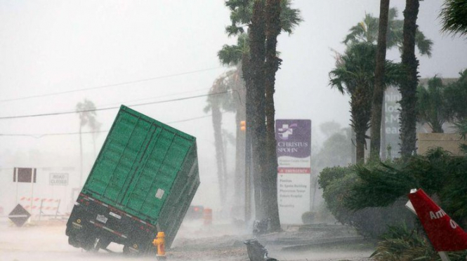 Ураган в Техасе: по меньшей мере десять человек пострадали