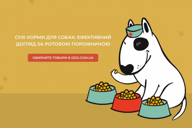 Як сухі корми для собак впливають на гігієну ротової порожнини домашнього улюбленця?