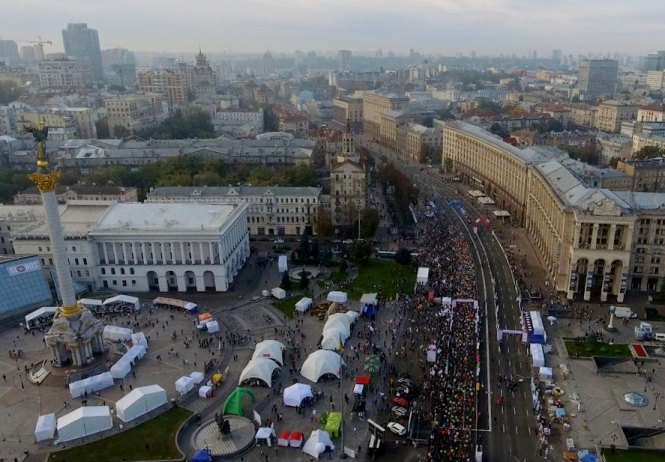 Завтра в Киеве перекроют 48 улиц