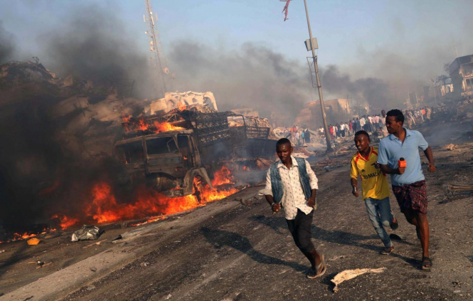 Подвійний теракт у столиці Сомалі забрав життя щонайменше 22 людей