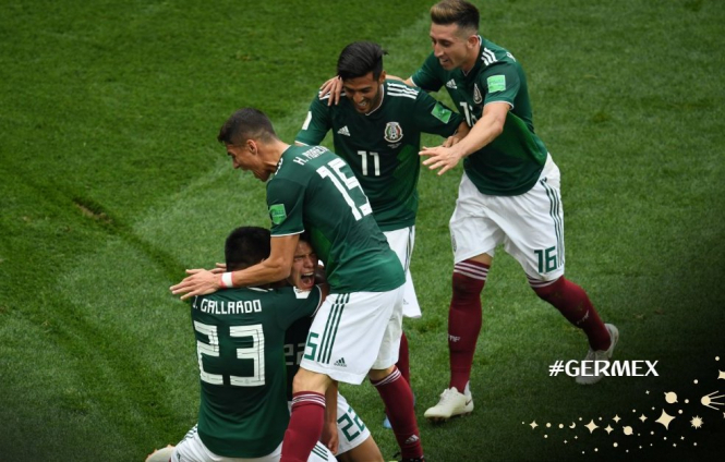 ЧМ-2018: Мексика победила Германию в стартовом матче