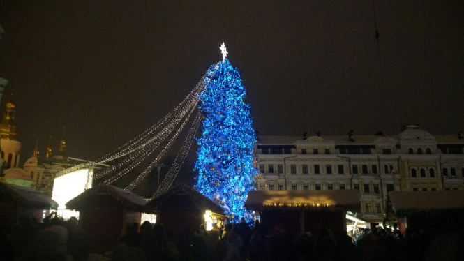За порядком в Киеве в новогоднюю ночь будут следить 1,5 тыс. cиловиков