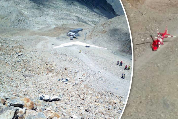 У швейцарських Альпах розбився літак: є загиблі