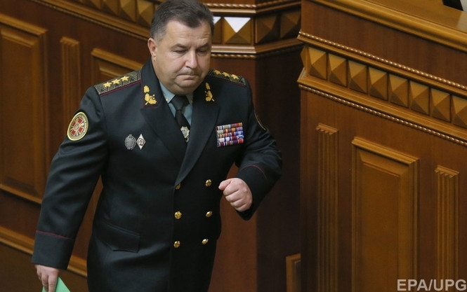 Полторак заявив, що народні депутати не можуть бути комбатами
