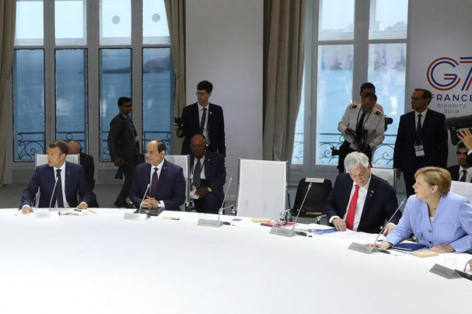 Трамп не пришел на климатическую панель саммита G7
