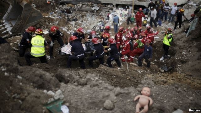 Число жертв оползня в Гватемале достигло 280 человек