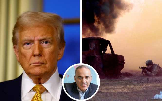 "Сталися погані речі". Трамп досі не розуміє війну в Україні – Гаррі Каспаров