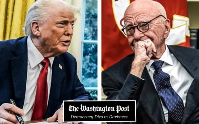 Чи залякає Трамп американські медіа? Своїм позовом проти Мердока Трамп сигналізує іншим – Washington Post