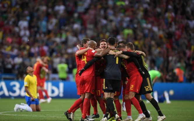 ЧМ-2018: Бельгия обыграла Бразилию и вышла в полуфинал