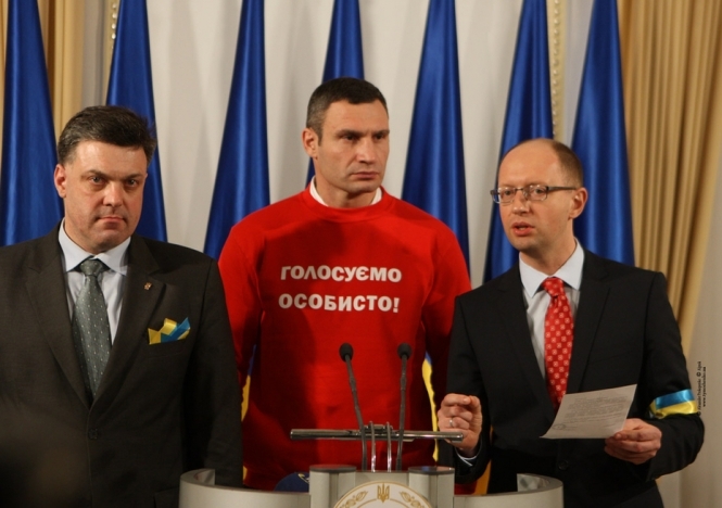 Кличко рассказал, почему не хочет участвовать в выборах Яценюка и Тягнибока