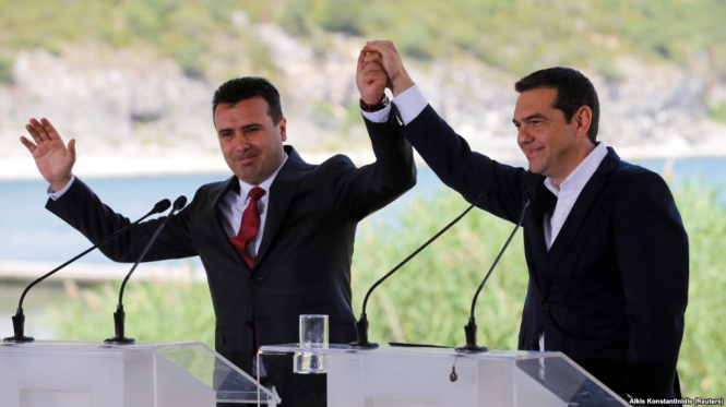 Премьеров Македонии и Греции выдвинули на Нобелевскую премию мира