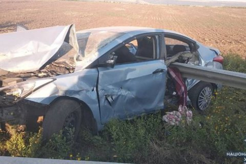 На Одещині автомобіль потрапив у ДТП через собаку: один загиблий, четверо поранених