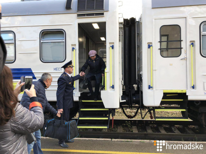 До Риги прибув перший рейс українського поїзда 