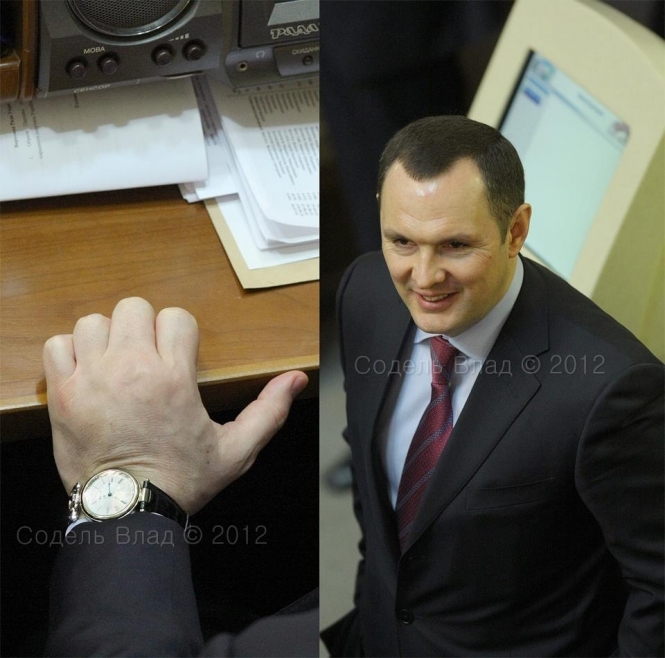 У водія Ахметова - депутатський мандат і годинник за $20 тисяч (фото)