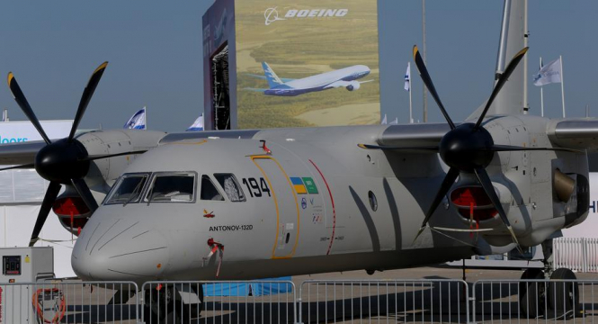 Украинский-саудовский самолет Ан-132D покажут на Dubai Air Show