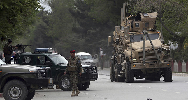 В центре Кабула у посольства США произошел мощный взрыв