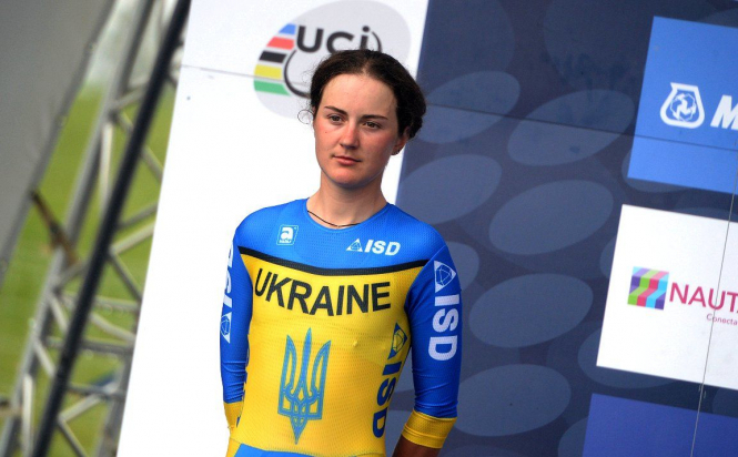 Українська велогонщиця Соловей здобула медаль чемпіонату Європи