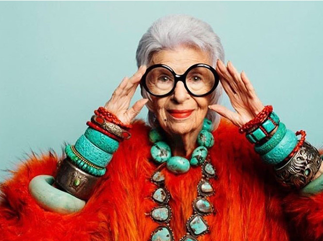 97-річна американка Айріс Апфель підписала свій перший модельний контракт