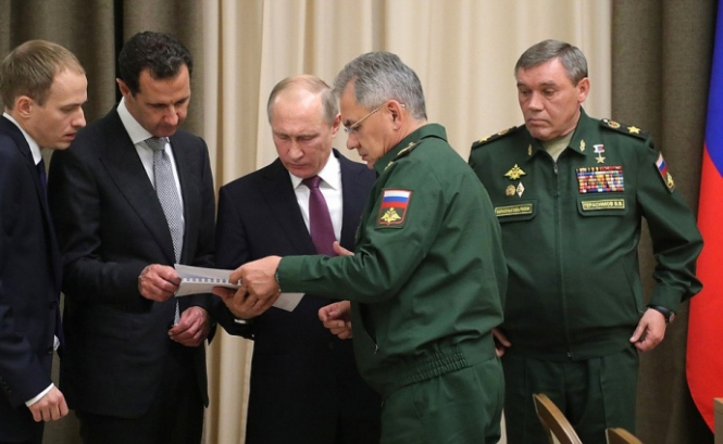 Путин приказал вывести российские войска из Сирии