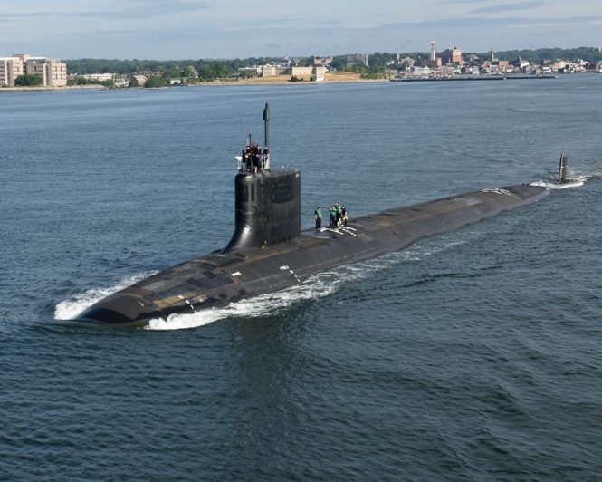 США представили новую  мощную атомную подводную лодку