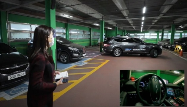 В Корее показали первую в мире систему автономного парковки с 5G