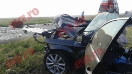 В Румынии микроавтобус с украинскими номерами попал в аварию: есть пострадавшие