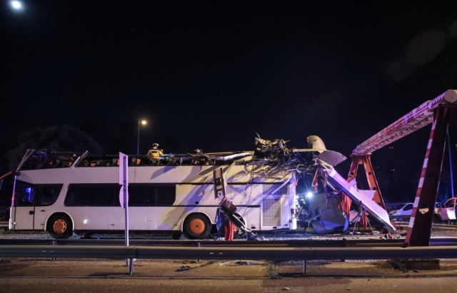 В Будапеште автобус из Украины попал в ДТП: около 30 пострадавших