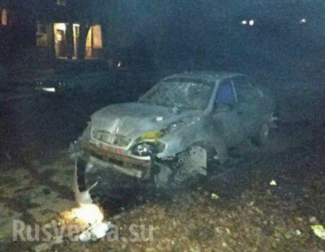 В окупованому Луганську вибухнула автівка: постраждалих немає