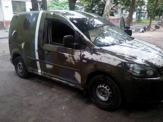 В Дніпропетровську з волонтерської машини вкрали допомогу для бійців АТО