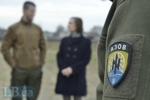Крымская милиция задержала бойца 