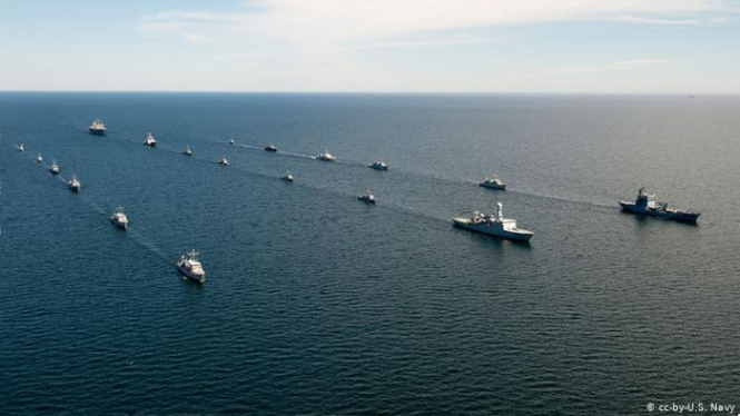 НАТО начали военно-морские учения на Балтике