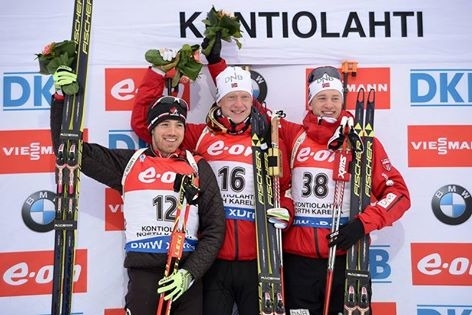П'єдестал спринту на Чемпіонаті світу з біатлону окупували рідні брати з Норвегії