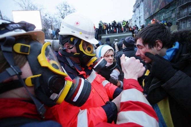 Минздрав отчитывается уже о 102 погибших на Майдане