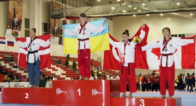 Українка стала чемпіонкою світу з тхеквондо серед юніорів