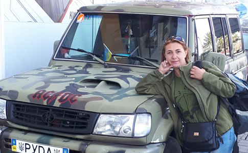 Полтавська волонтерка Бикова заявила про напад на неї
