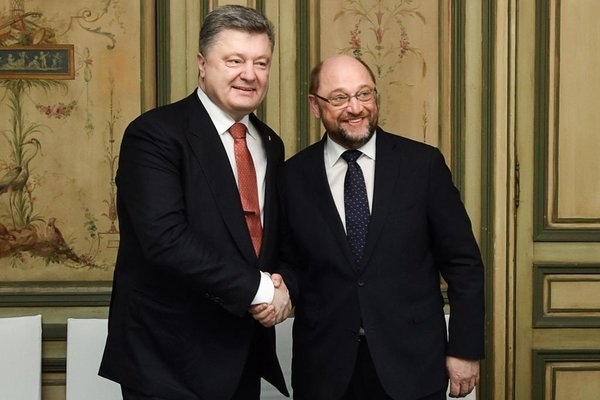 Шульц підтвердив підтримку Європарламентом безвізового режиму для України