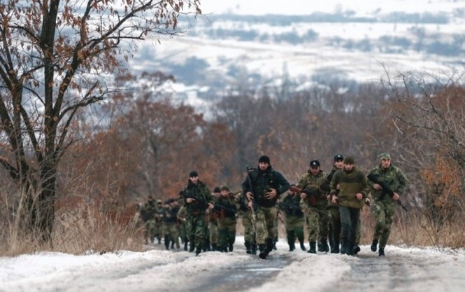 Горотдел милиции в Дебальцево чеченцы штурмовали с криком 