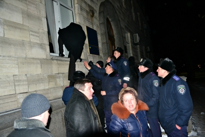 В Черкассах задержаны 58 участников штурма облгосадминистрации