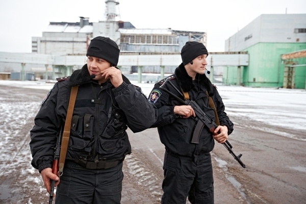 Внутренние войска охраняют атомные электростанции в Украине