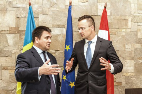 Венгрия настроена наладить отношения с Украиной, - Климкин