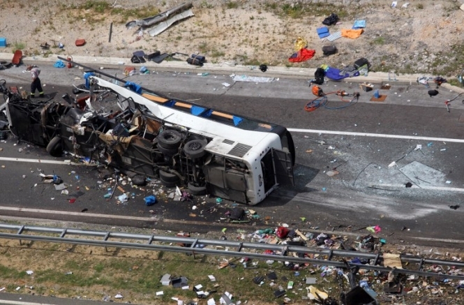 У Хорватії розбився чеський туристичний автобус