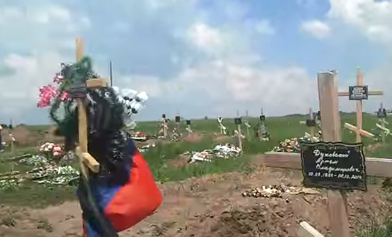 У мережі з'явилося відео з цвинтаря бойовиків ДНР у окупованому Донецьку 