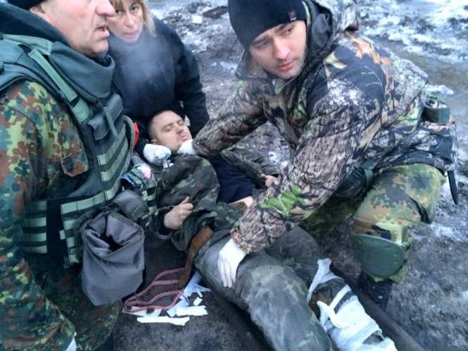 В Авдіївку за 5 днів евакуювали майже 100 поранених українських бійців