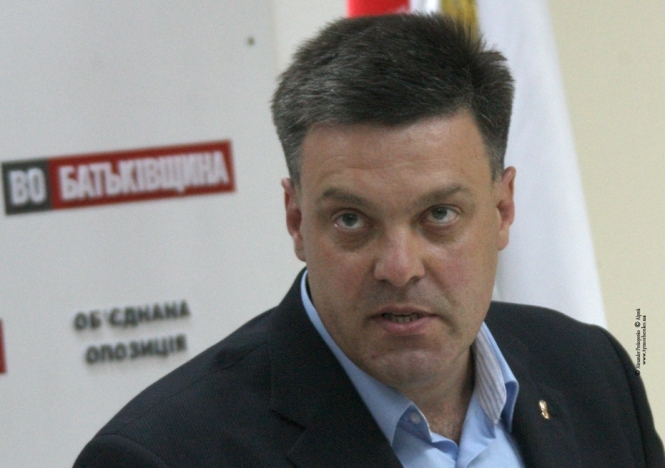 Тягнибок заявив, що не піде на фарс до Януковича